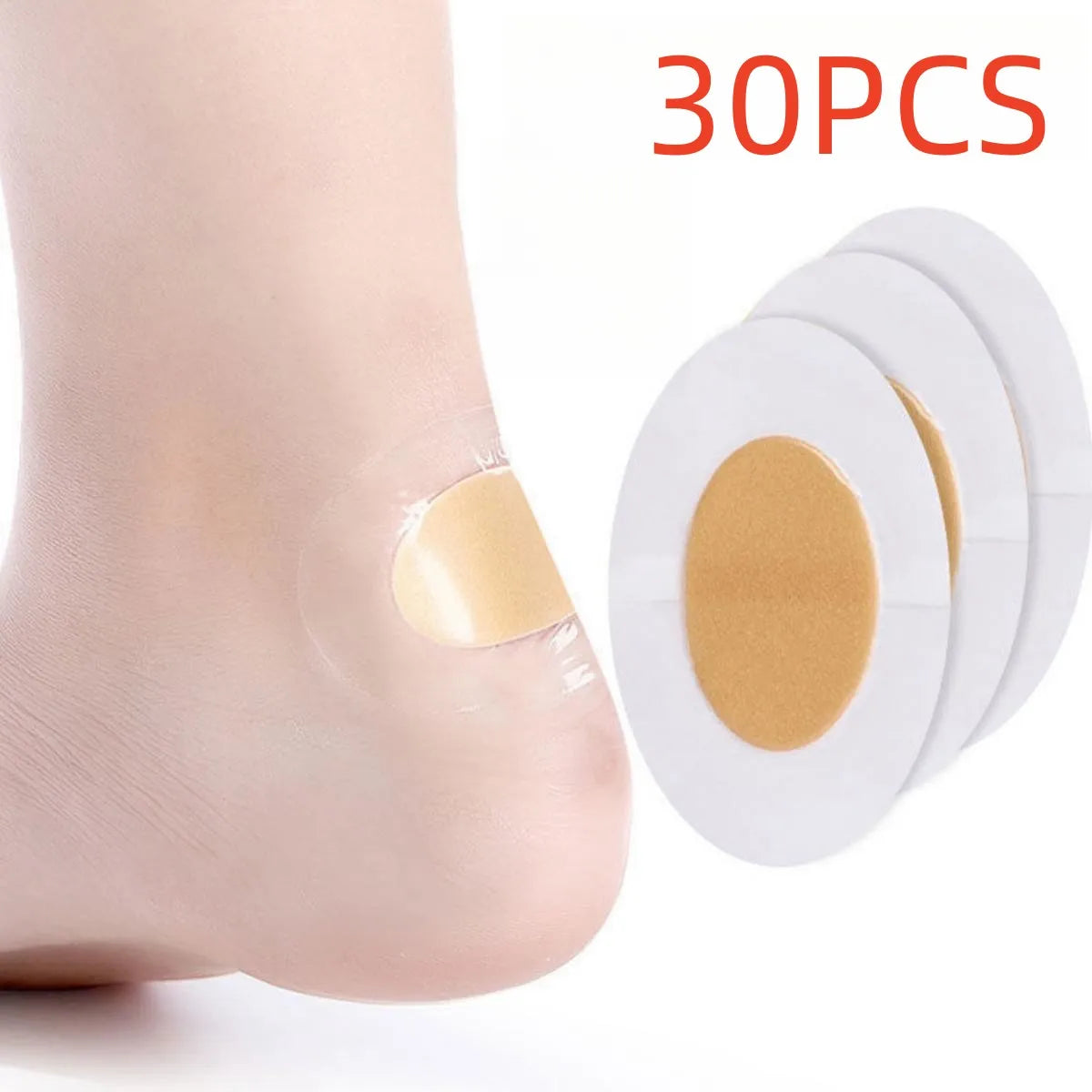 Effektiver Blasenschutz: 20/30 Gel Grip Ferse Patches – bequem - selbstklebend
