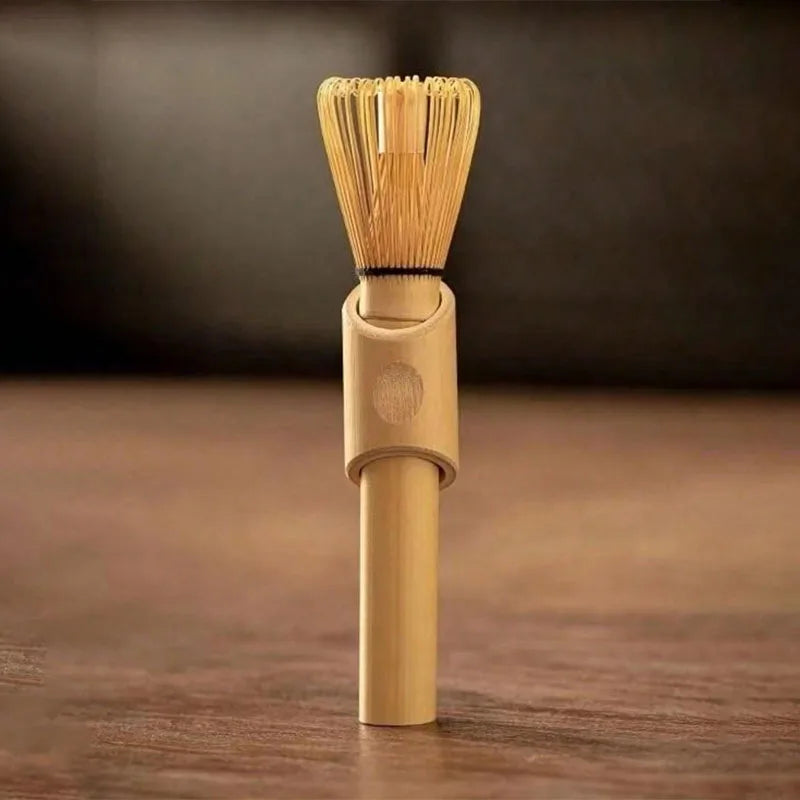 Nachhaltiger Matcha-Whisky aus goldenem Bambus – Handgefertigter Teemixer
