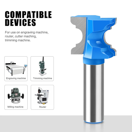 12mm Schaft Router Bit mit konkaver Nasenform für präzises Fräsen