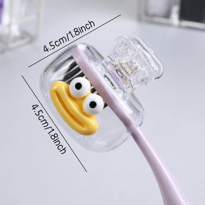 Tragbare Mini Zahnbürstenkopf Schutzabdeckungen für Reisen und Camping-Yabubest - Home & More