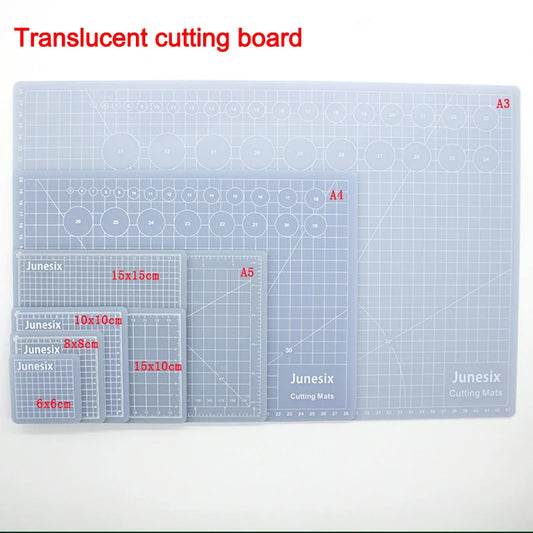 Schneidematten A3 A4 A5 PVC selbstheilend mit Rasterlinien für DIY