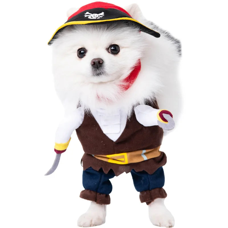 Lustiges Halloween Verkleidung Tierkostüm Dolch Effekt Hund Katze