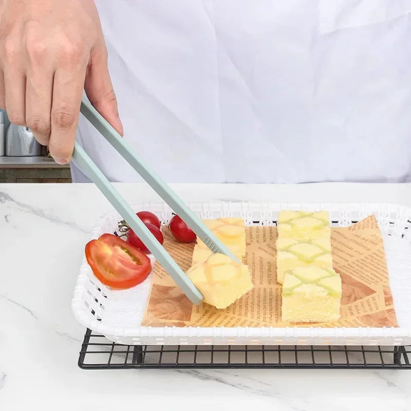 Vielseitige Anti-Rutsch Silikon-Zange 22 cm – Hitzebeständig für Grill - Küche