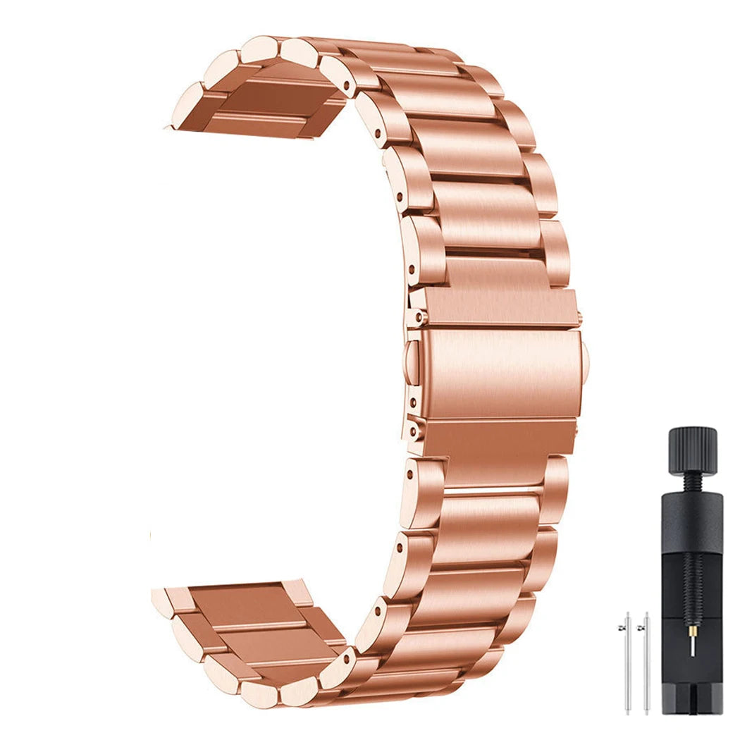 Elegantes Edelstahl-Armband für Huawei Watch 42/46mm – robust - zeitlos unisex