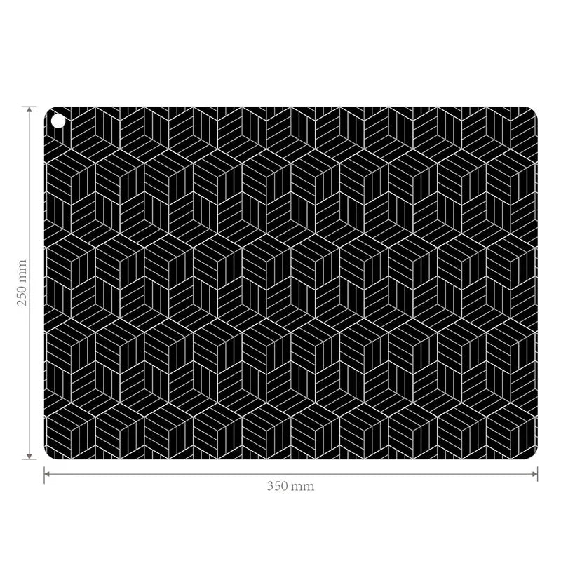 Feuerfeste Silikonmatte als Schutz für Induktionskochfelder