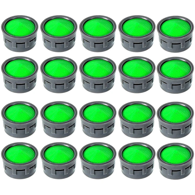 20x Wassersparende Küchenarmatur Bubbler Luftsprudler Filter Messing Einsatz