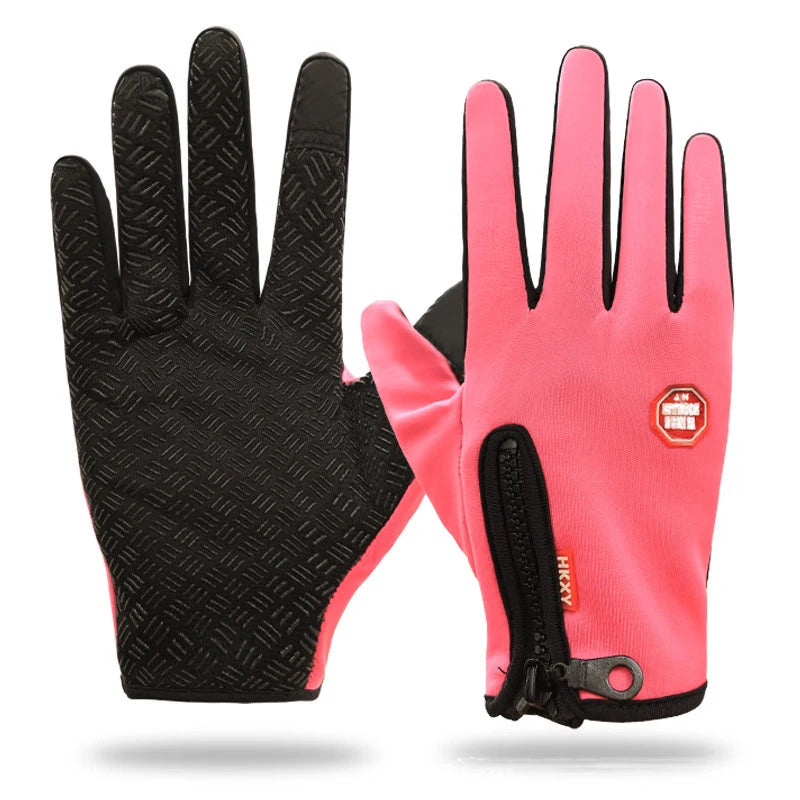 Winterwarme Touchscreen-Handschuhe Unisex – Spritzwassergeschützt - Rutschfest