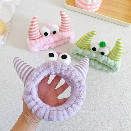 YHJ Monster Haarband für Frauen – Niedliches Design aus Baumwolle