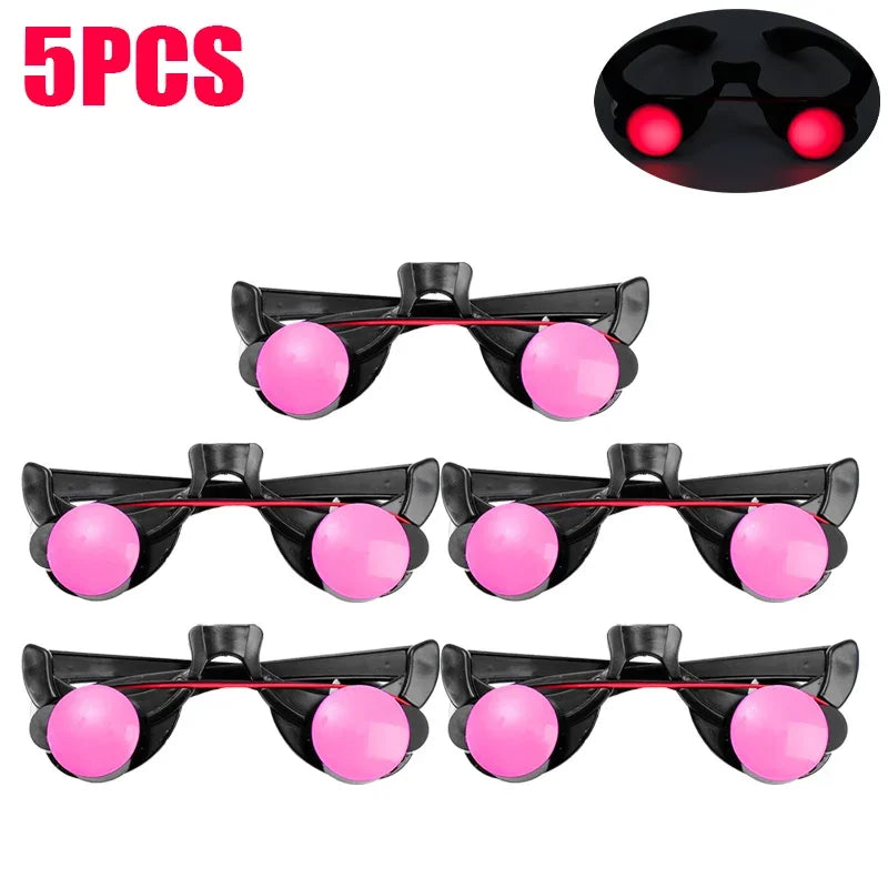 Auffällige LED Partybrille für Feste und besondere Anlässe