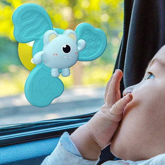 Baby Badspielzeug Saugnapf Spinner Pädagogisch Fidget Rassel 0-6 Jahre