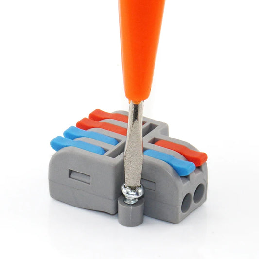 Schnelle - sichere Push-in Kabelanschlüsse 10/30/50 Stück – 220V kompakt