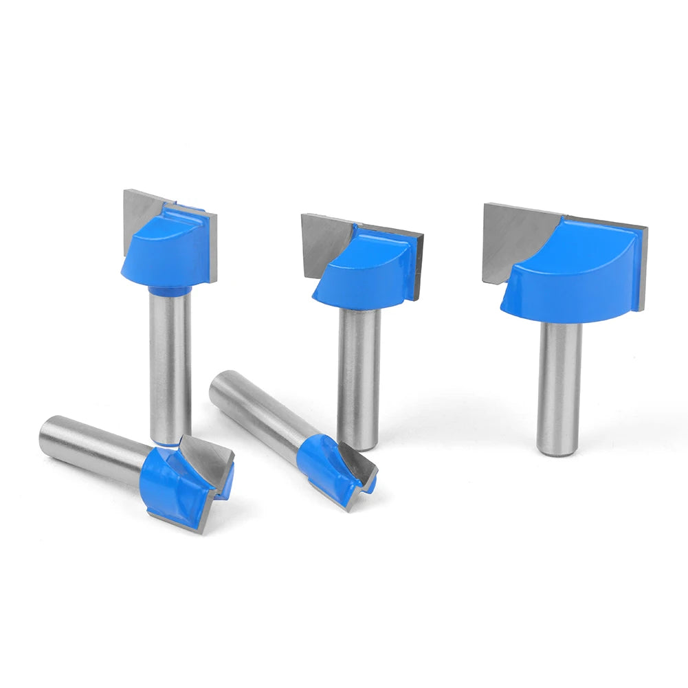 Präzises Holzfräser-Set mit 17 Schlitzschneider-Bits in 8mm Schaft