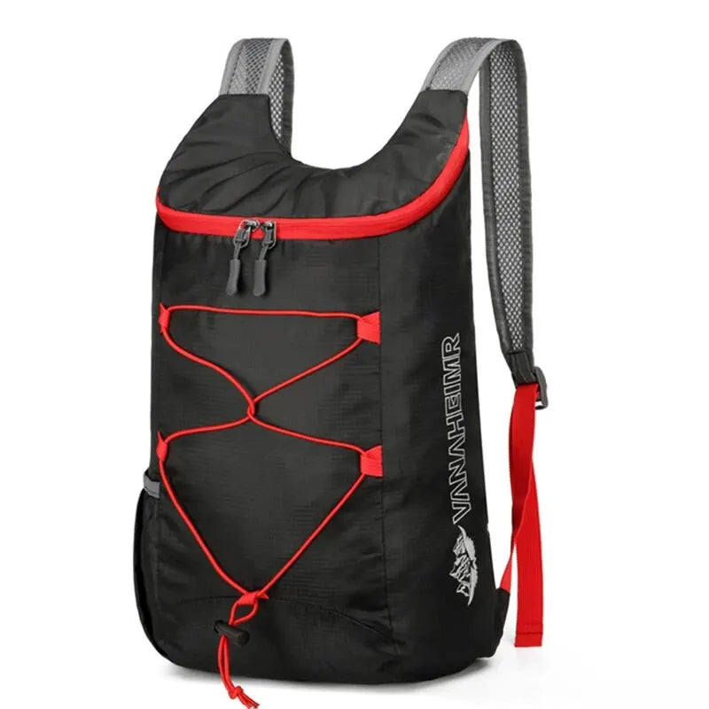 Leichter - robuster 20L Outdoor-Klapprucksack wasserdicht in 6 Farben
