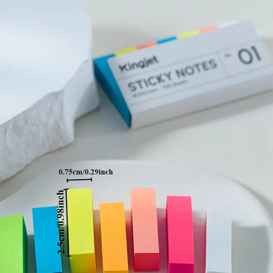 Wasserfeste, transparente Haftnotizen 800 Stück für übersichtliches Lesen