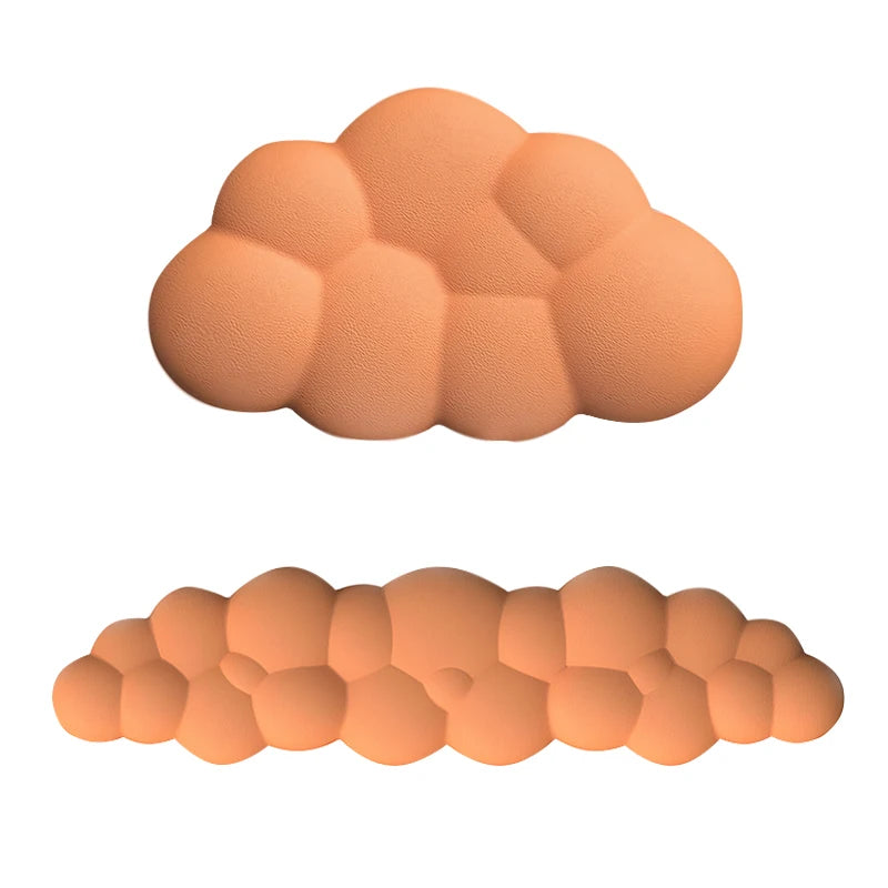 Ergonomische Handgelenkauflage Wolkenform mit Memory-Schaum und rutschfest