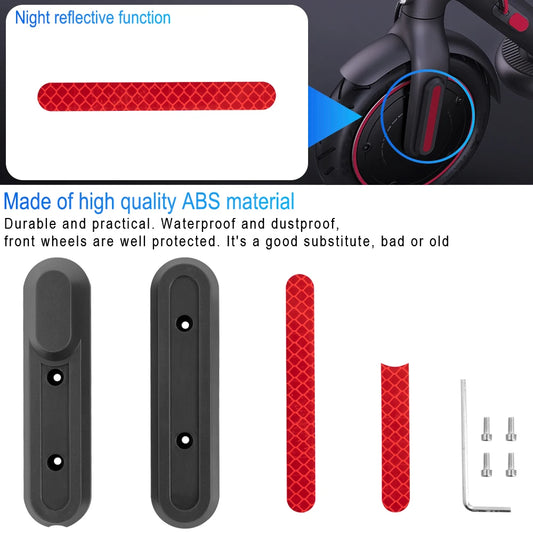 Reflektierende Kunststoff-Radabdeckung für Elektroroller Xiaomi 4 Pro