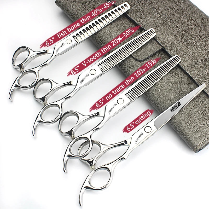 Professionelle Japanische Friseurschere mit scharfer Klinge und ergonomischem Griff