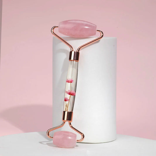 Natürlicher Jade Gesichtsroller - Massage für Hautpflege - Entspannung