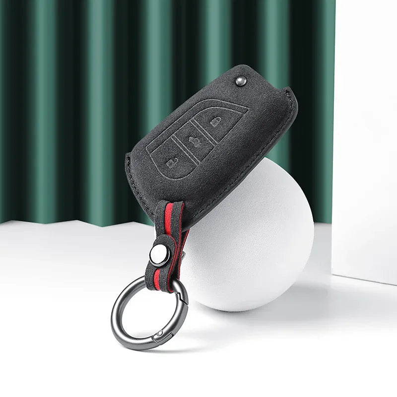 Leder-Schutzhülle für Autoschlüssel mit 2/3 Tasten für mehrere Modelle