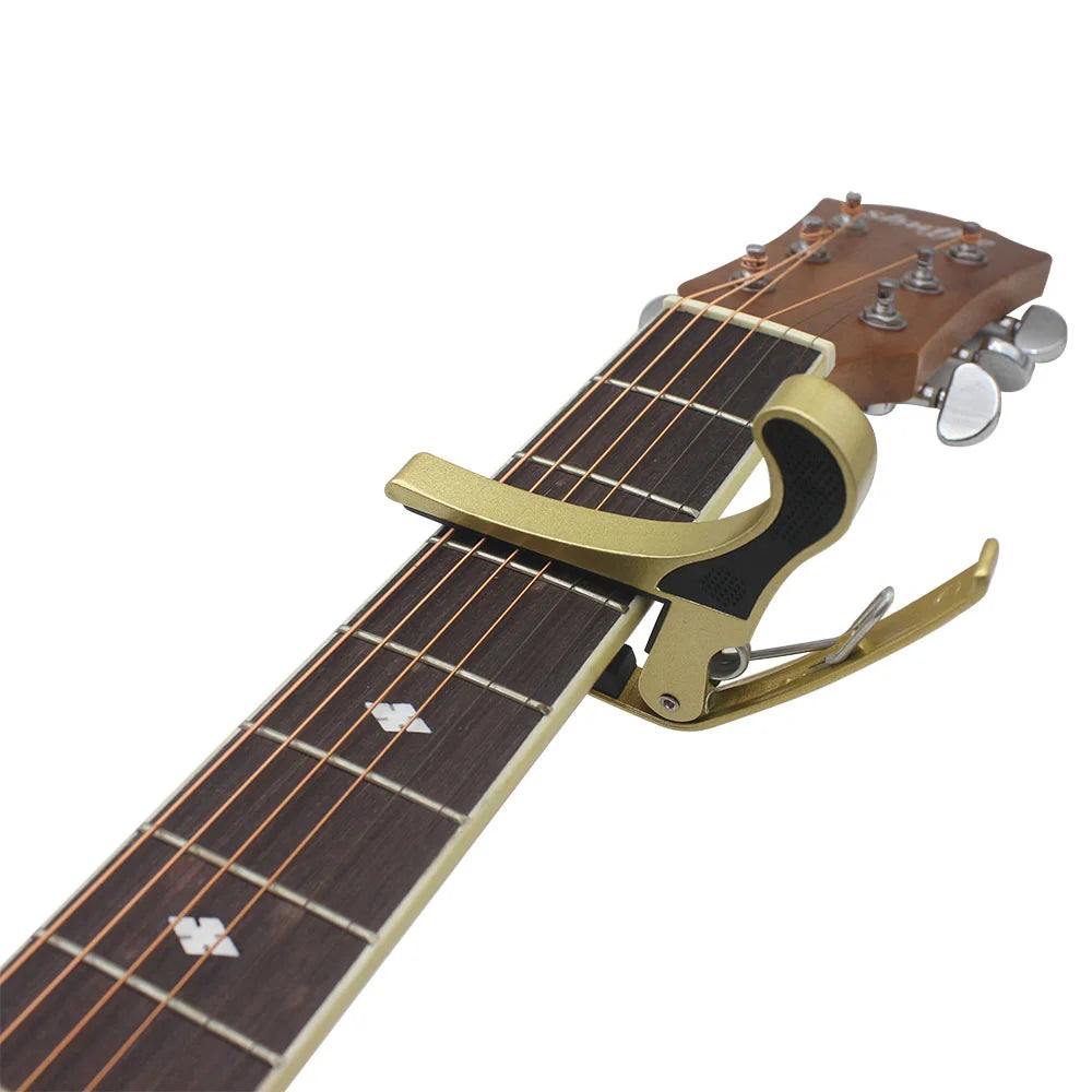 Universelles Gitarrenkapodaster aus Zinklegierung für Akustik Klassik E-Gitarre