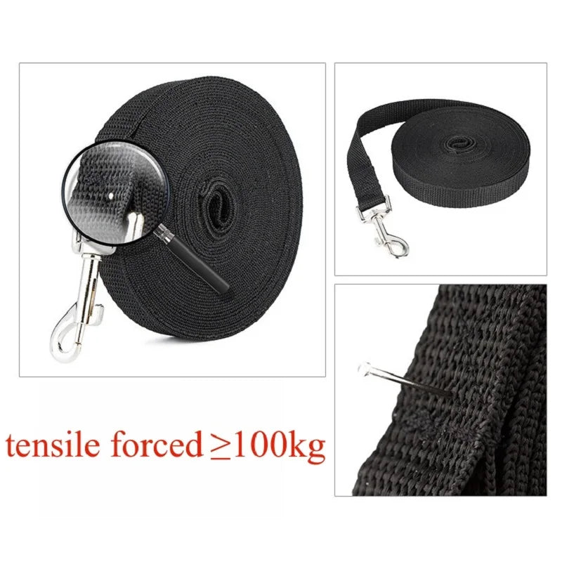 Überlange Nylon Hundeleine 1,2 bis 30 m für sicheres Outdoor Training
