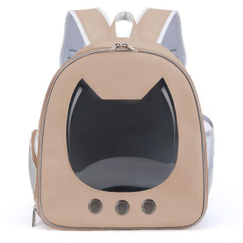 Transparenter Haustier Rucksack Tragetasche für Katzen und Kleine Hunde