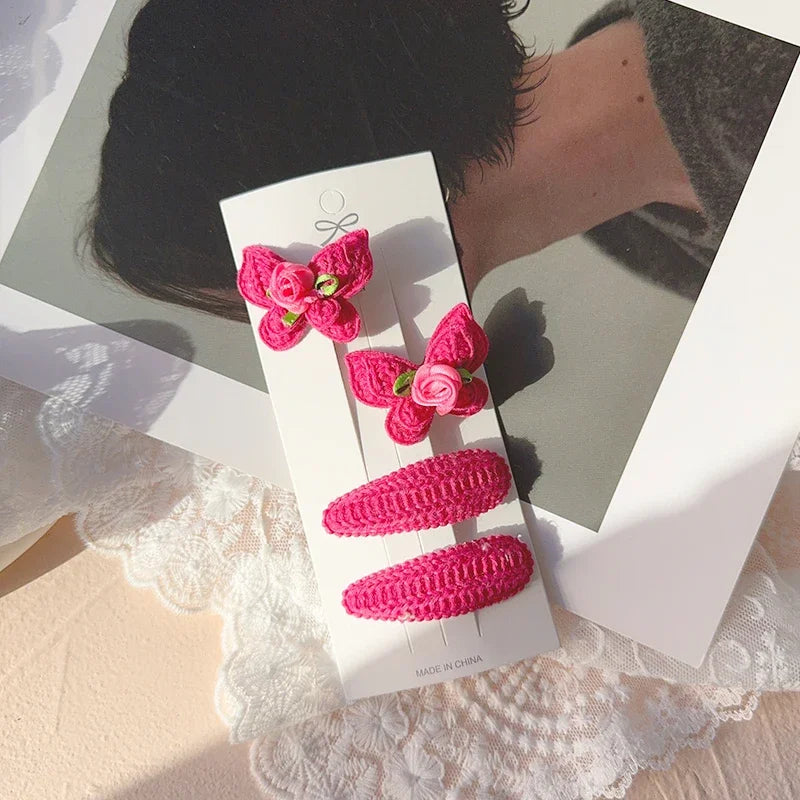 Nette Handgemachte Schmetterling Haar Clips für Mädchen