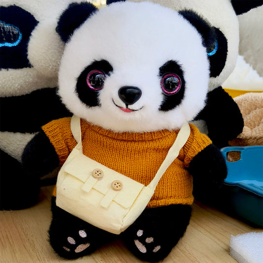 20 Stück Sicherheitsaugen Kunststoff Glitter Mix Größen für Amigurumi