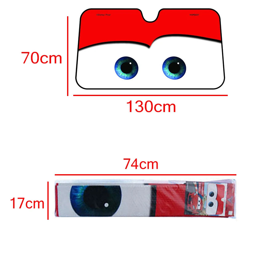 Effektiver Auto-Sonnenschutz 130x70 cm mit UV-Schutz - 6 Farben zur Wahl