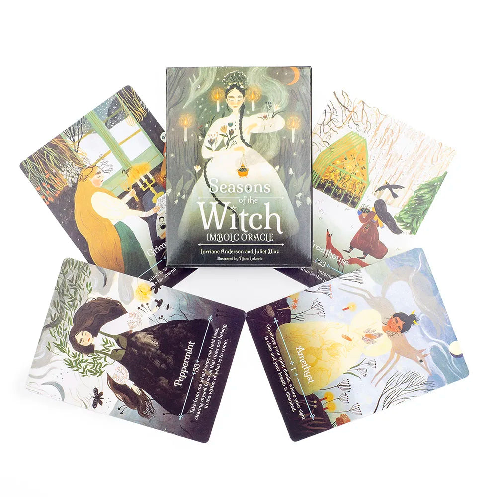 Imbolc Oracle Karten Set mit 44 Stück für spirituelle Führung
