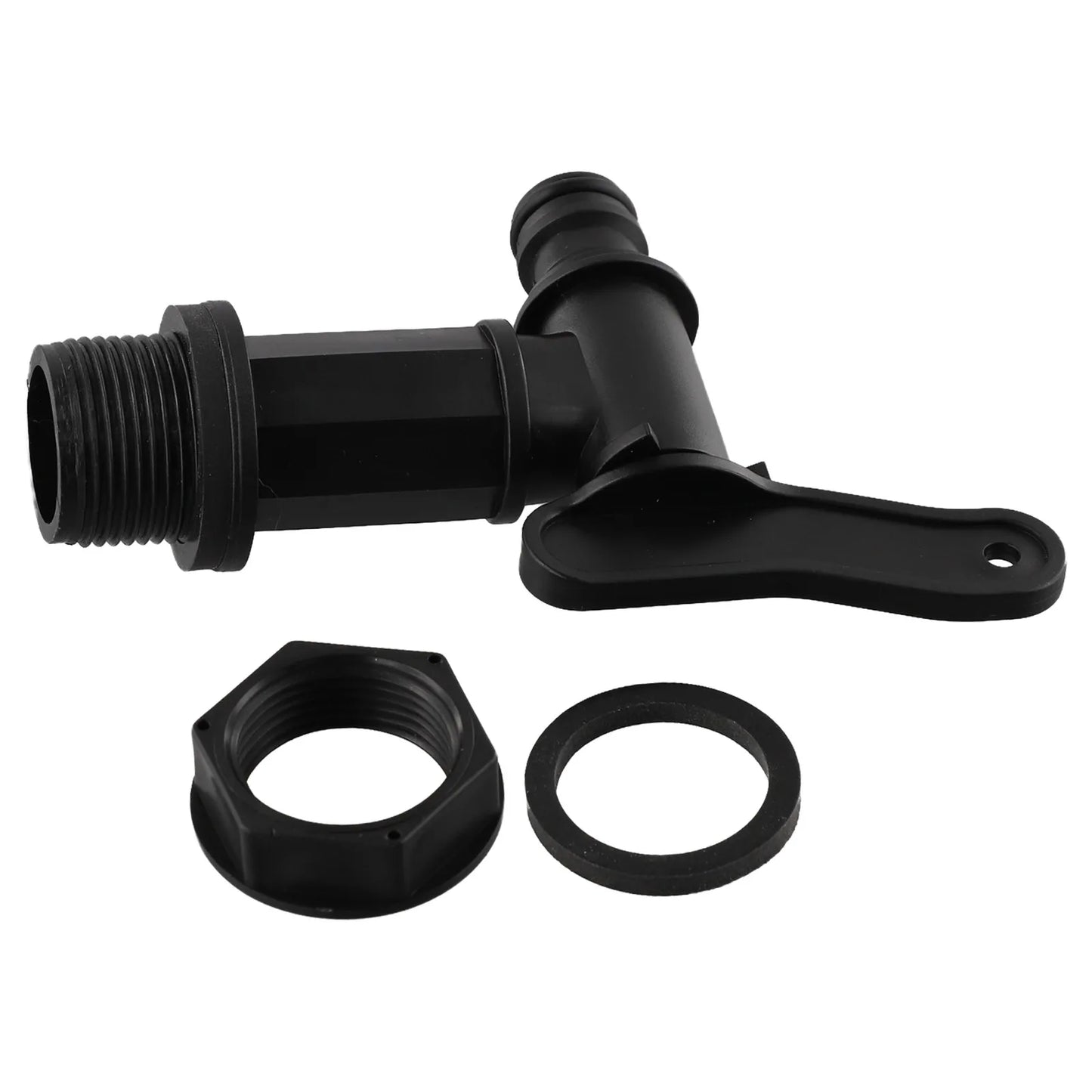Kunststoff Eimer Wasserhahn Wasser Butt Tap – Schwarz