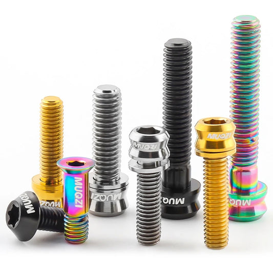 Titan Fahrrad Schrauben M5 und M6 Verschiedene Längen für Headset Vorbau