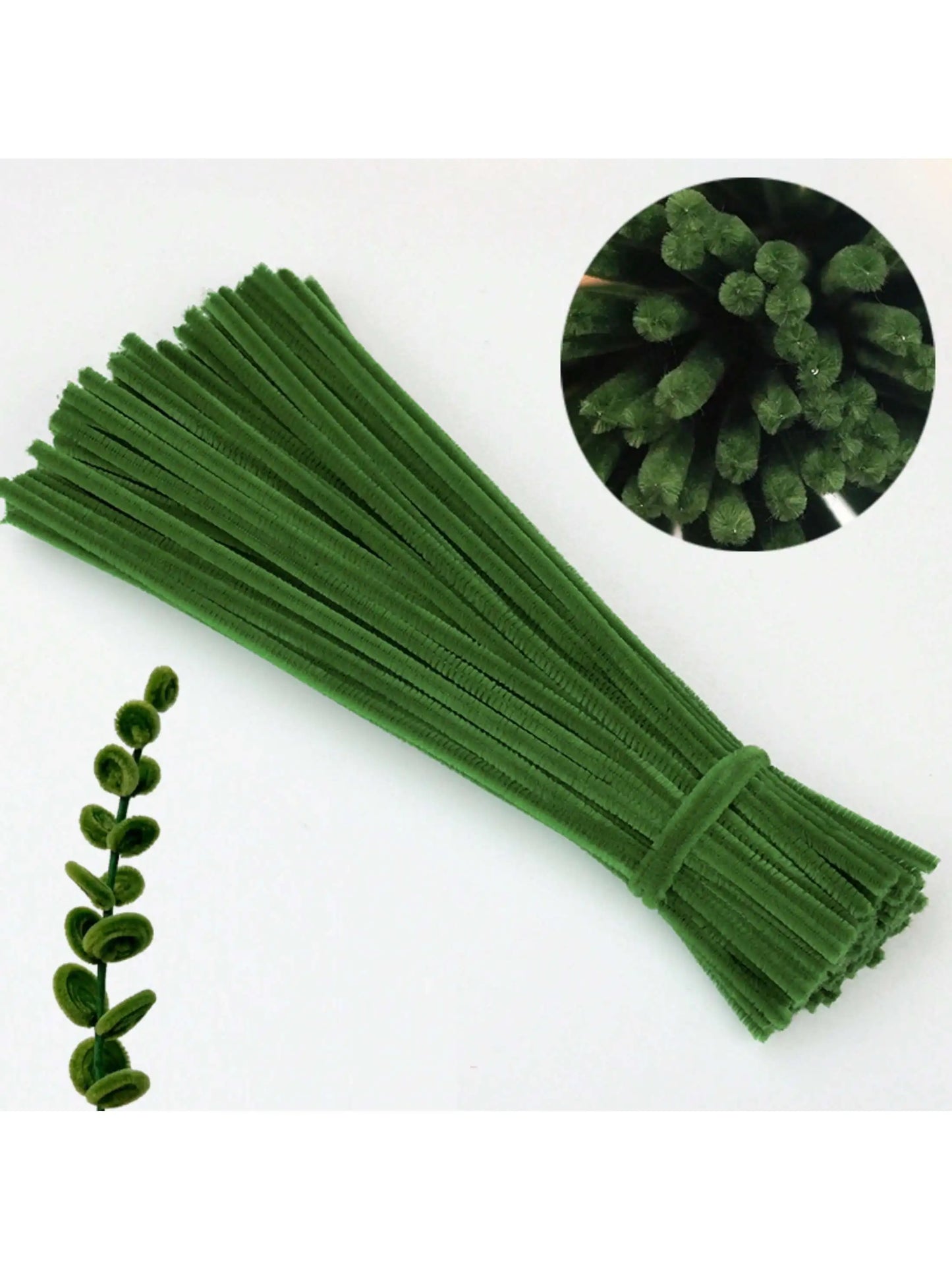 Pfeifenreiniger Set 100/300 Stück 6 Farben Farbverlauf für DIY Basteln