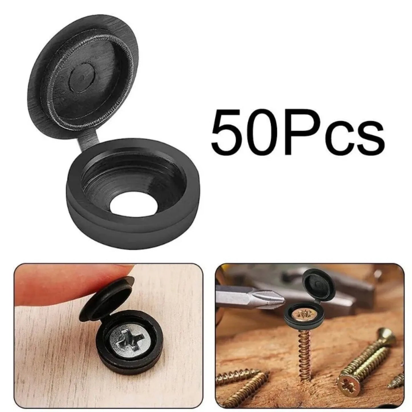 10 bis 100 Dekorative Schrauben Abdeckungen Nägel Muttern Caps Hardware