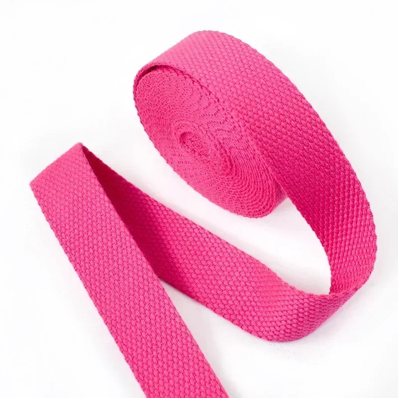4M Polyester/Nylon Gurtband 1.3mm dick, 20-50mm breit für DIY Nähen Rucksäcke