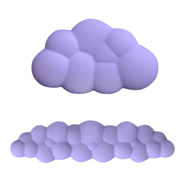 Ergonomische Handgelenkauflage Wolkenform mit Memory-Schaum und rutschfest