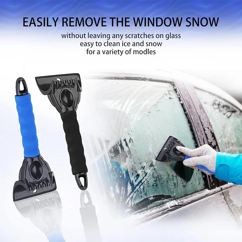 Effektiver Eiskratzer mit Handtuch für Fahrzeug-Windschutzscheibe