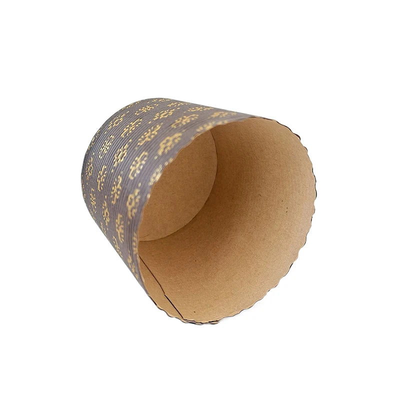 5er Set Panettone Papierbackformen perfekt für italienisches Gebäck