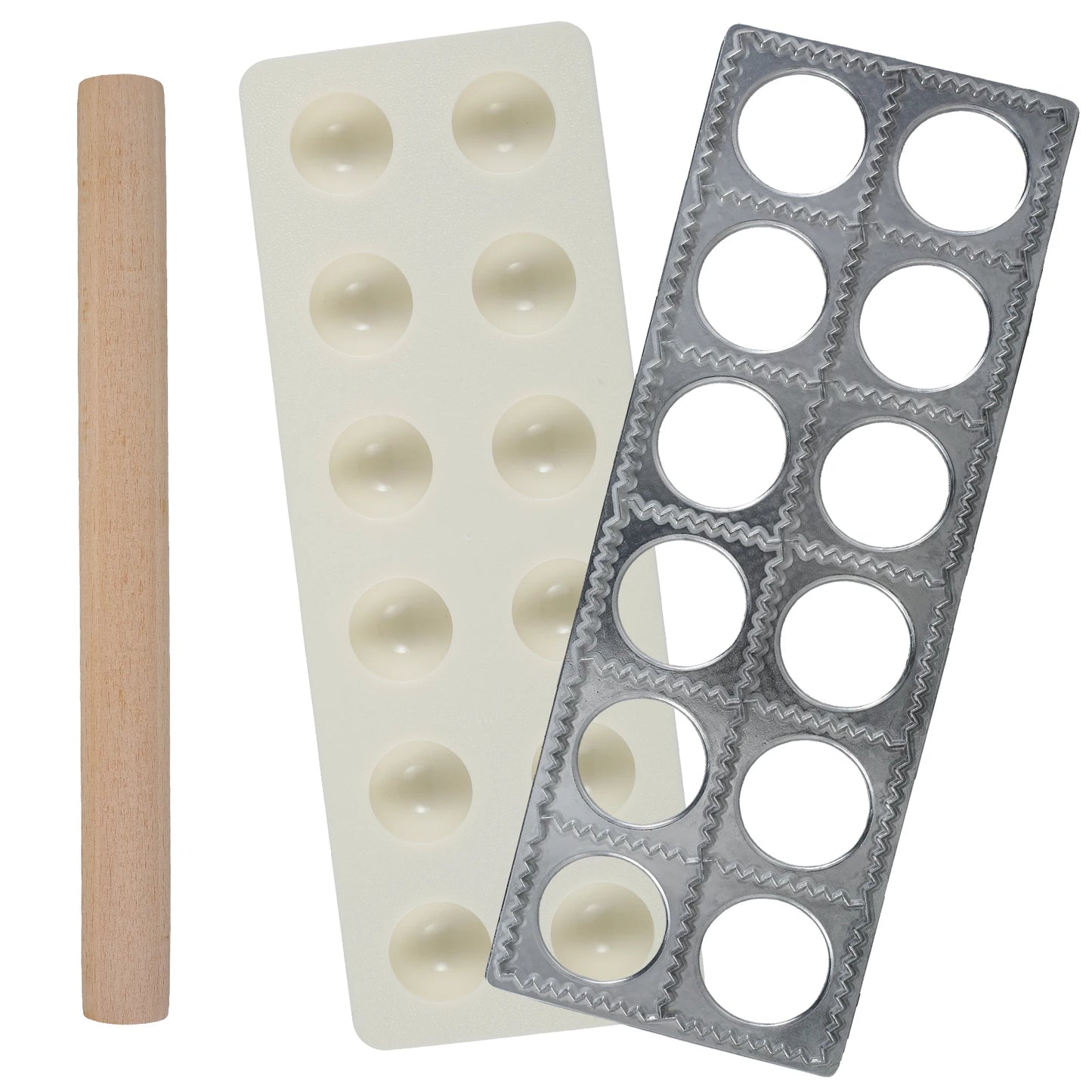 Manuelle Knödelform 12 Löcher – Ravioli & Dumpling Maker Küche