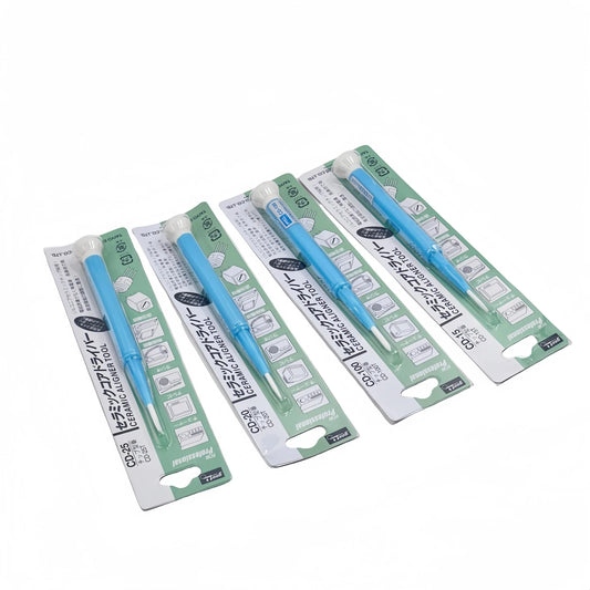 1/4-teiliges Keramik Kreuzschraubendreher-Set für Hochfrequenzeinstellungen