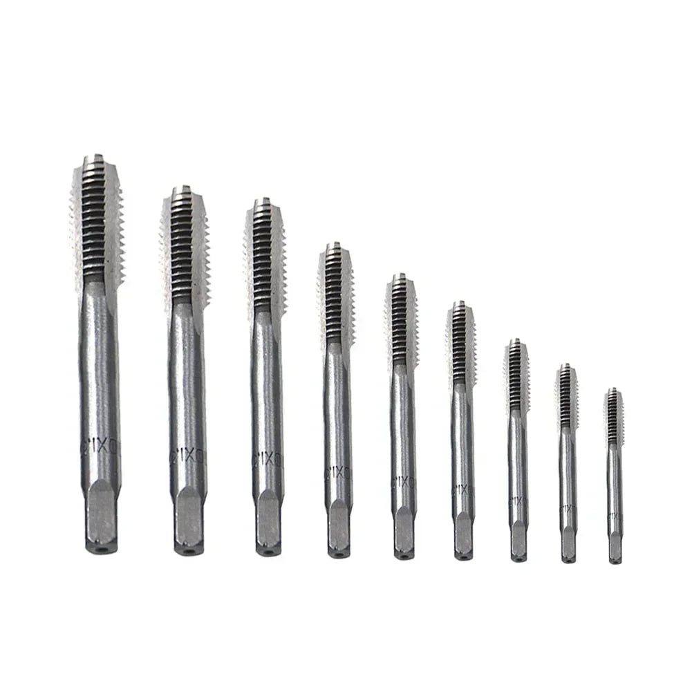 2-teiliges HSS Gewindebohrer-Set M3-M16 für präzises Gewindeschneiden