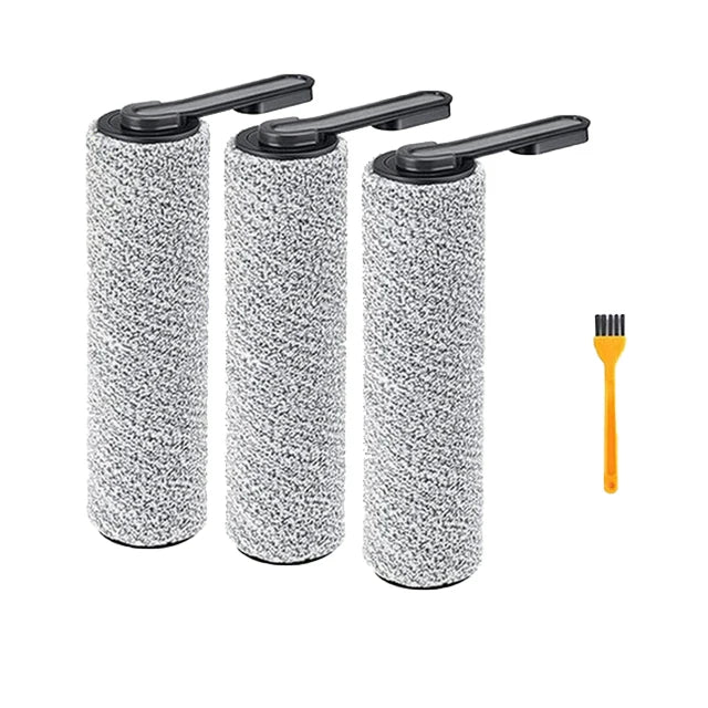Langlebiges Ersatzset mit Bürstenwalze - waschbarem HEPA-Filter für Akku-Nasssauger