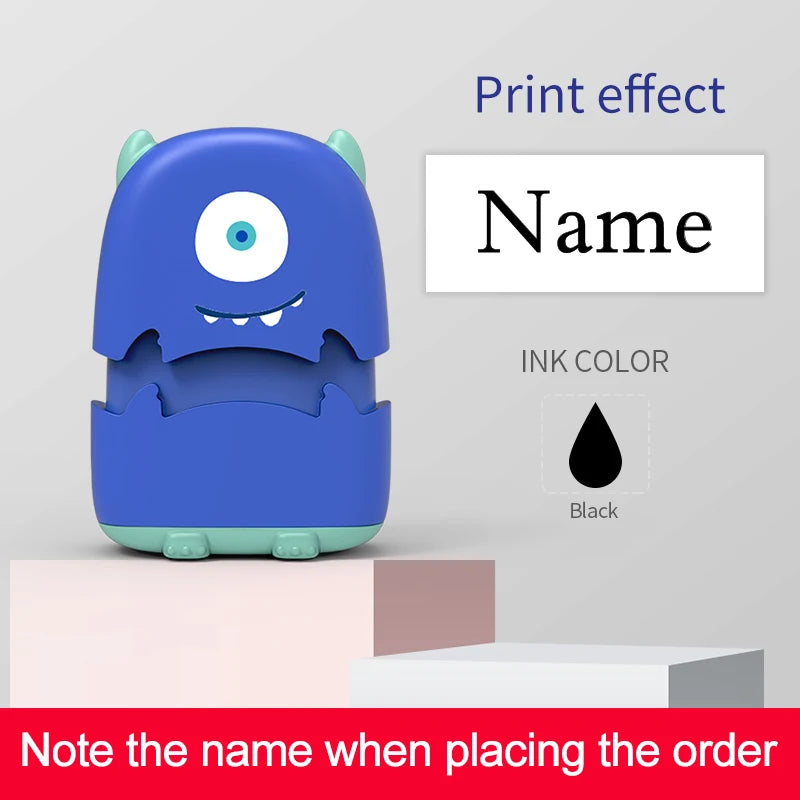 Wiederverwendbares Baby-Namenstempel-Set – Ungiftig, wasserfest - personalisierbar