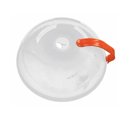 Transparente BPA-freie Mikrowellen-Spritzschutz Abdeckung mit Griff-Yabubest - Home & More