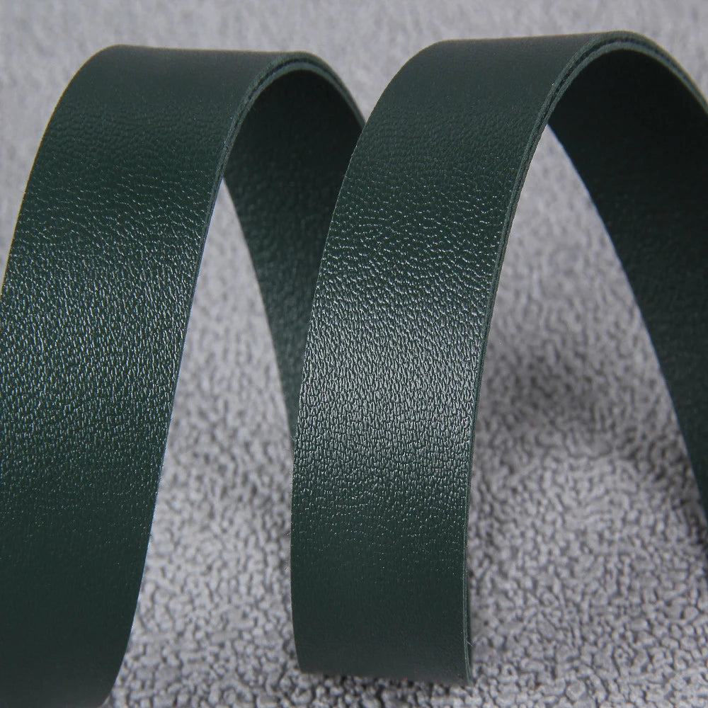 Bunte Kunstleder-Schmuckschnur 2 Meter, 10-25 mm breit für DIY Schmuck