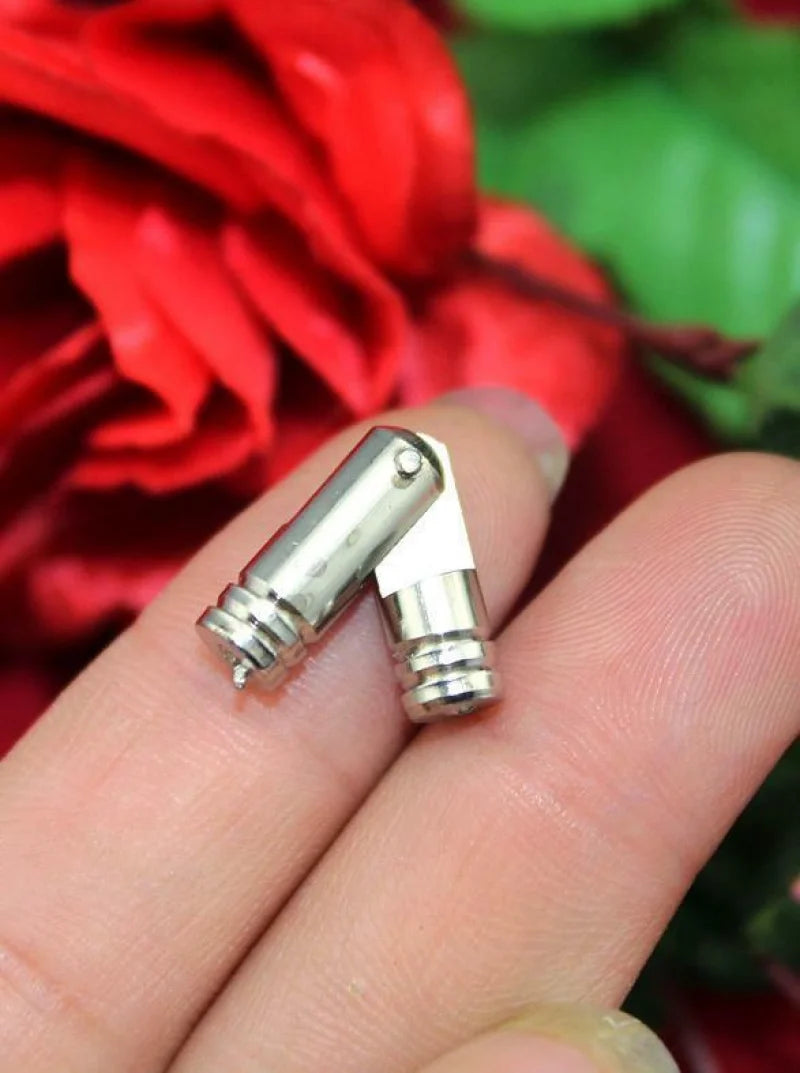 10x Kupfer Zylinder Scharniere verdeckt unsichtbar für Schmuck Möbel
