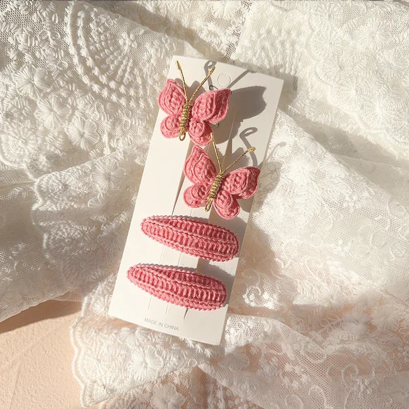 Nette Handgemachte Schmetterling Haar Clips für Mädchen