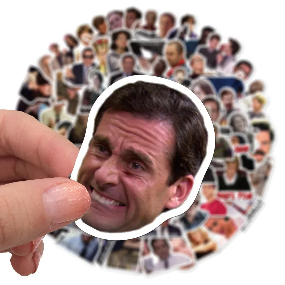 Bunte wasserdichte PVC Sticker 10-100 Stück für vielseitige Dekoration