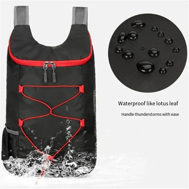 Leichter - robuster 20L Outdoor-Klapprucksack wasserdicht in 6 Farben