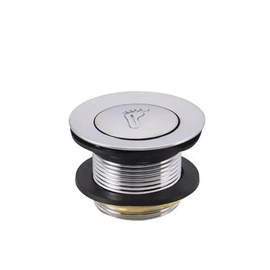 Langlebiger Pop-Up Ablauf Stecker aus Messing in Silber – für runde Abflüsse